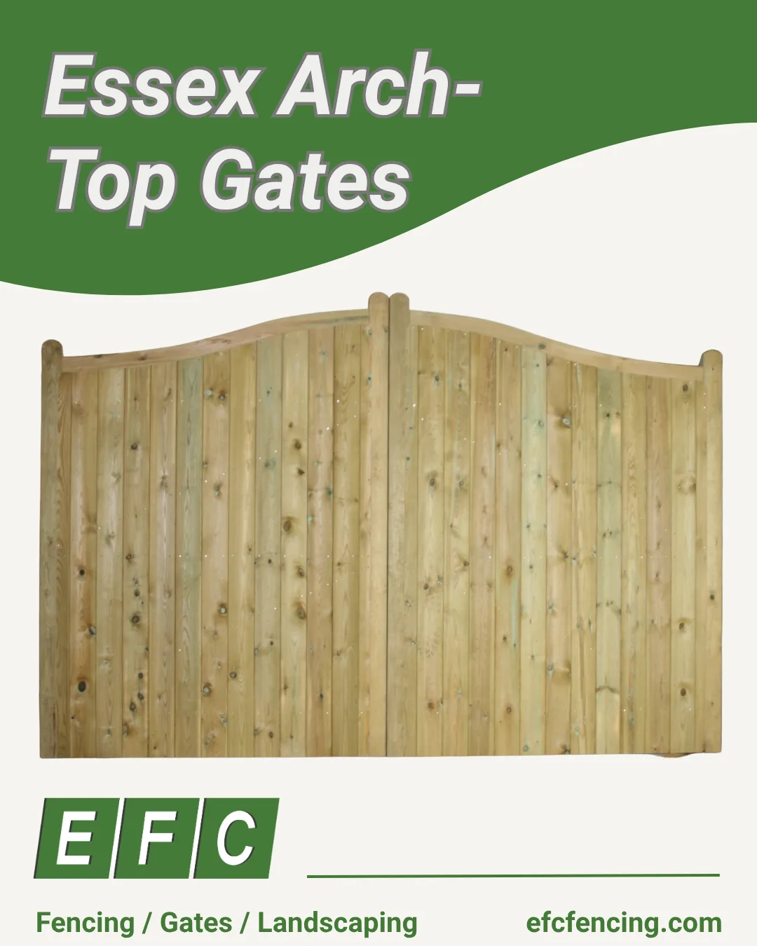 Essex arch-top gates